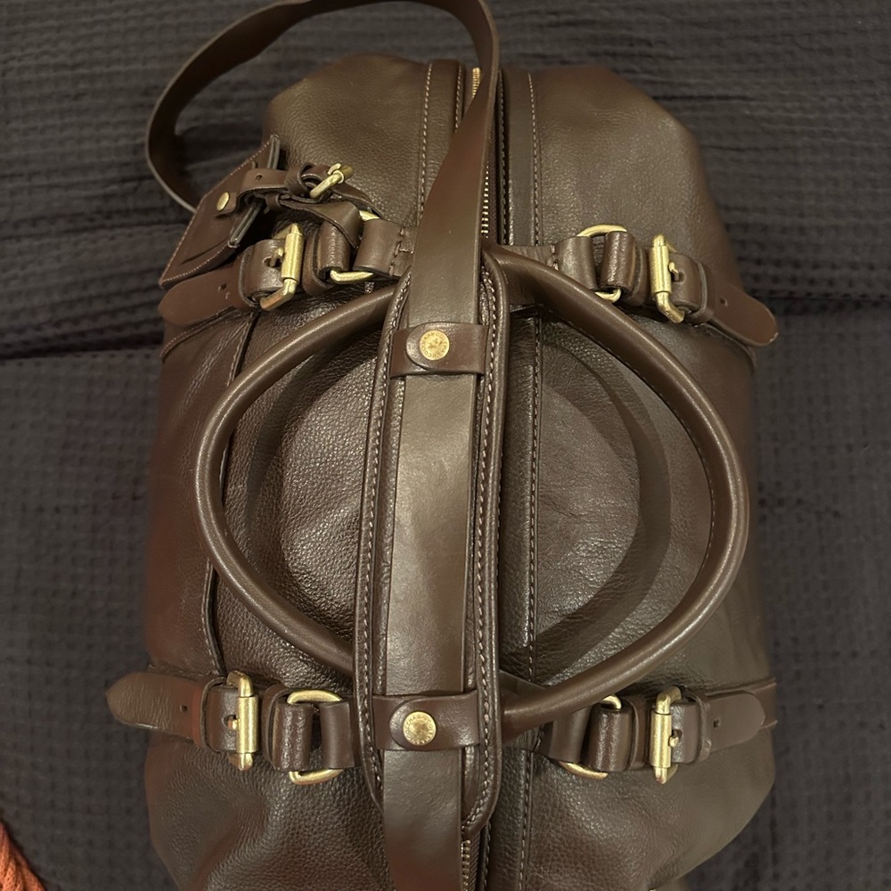 Genuine leather Cole Haan weekender bag. Used twice. In excellent condition. - Picture 5 of 5